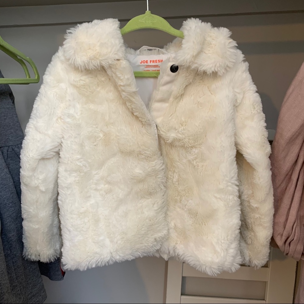 Joe Fresh Minky Teddy Coat